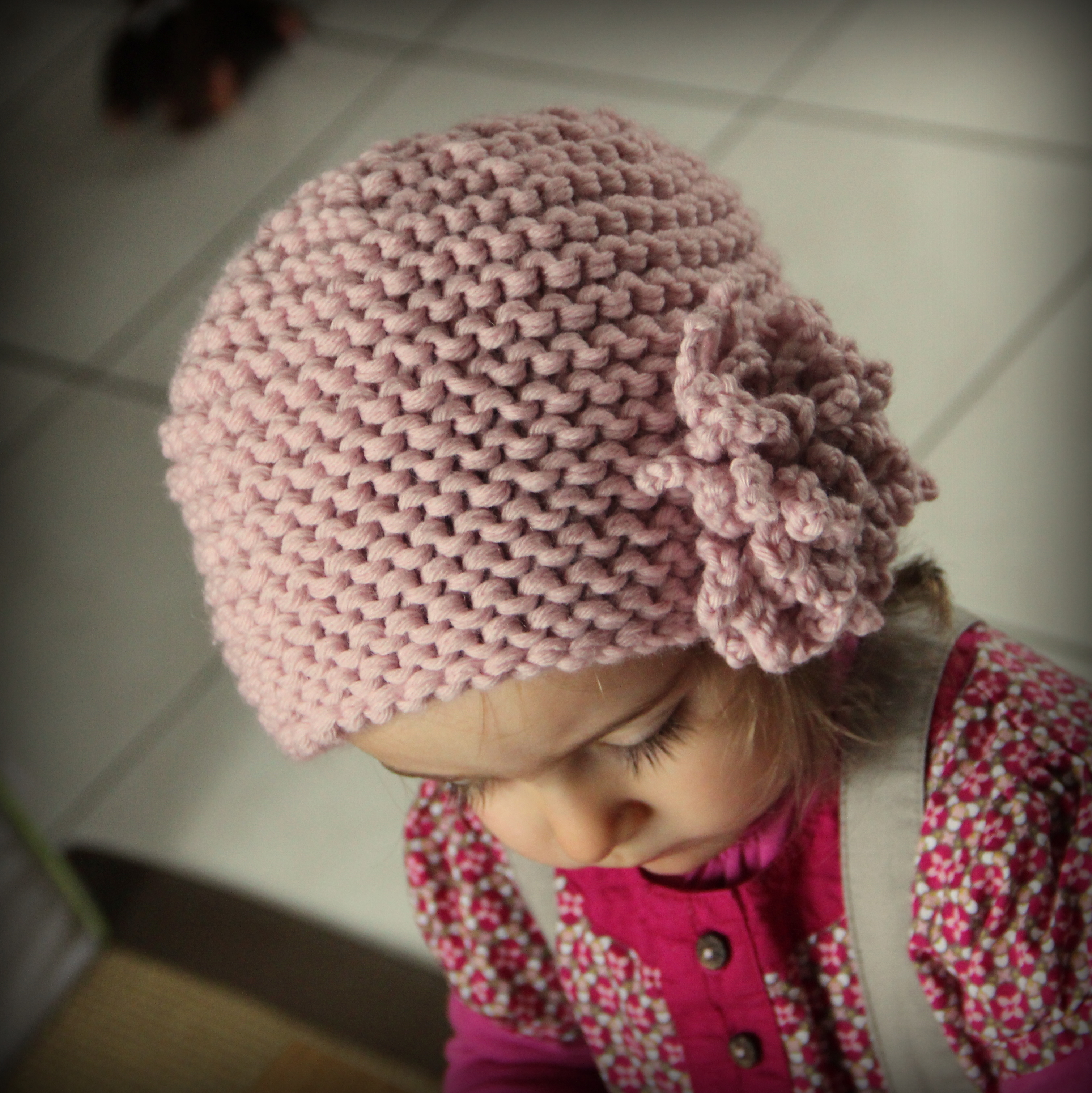 tricoter un bonnet taille 6 ans